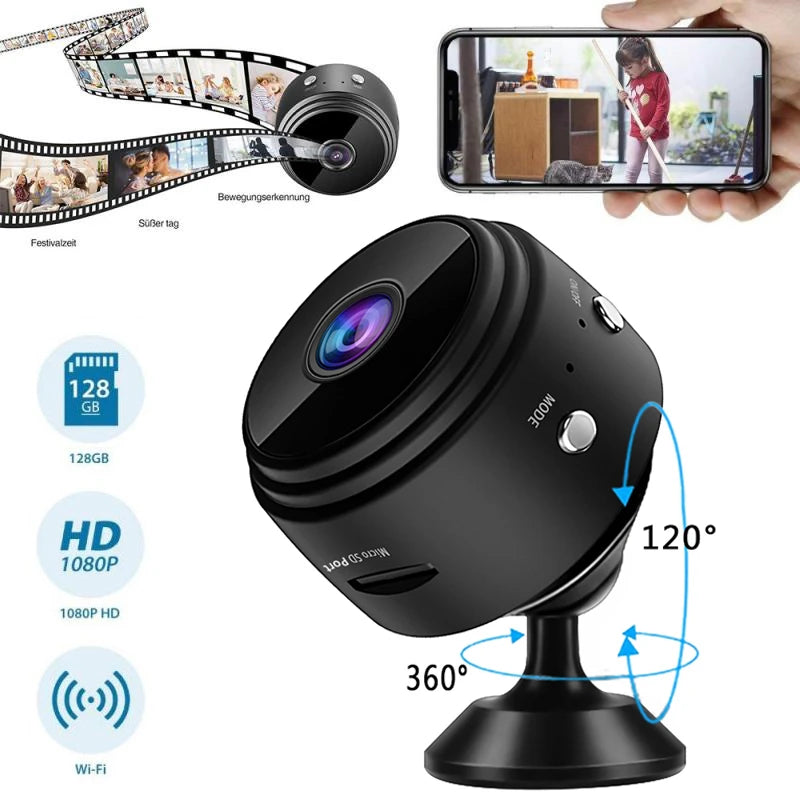 Camera WIfi, samart Full HD1080P Mini